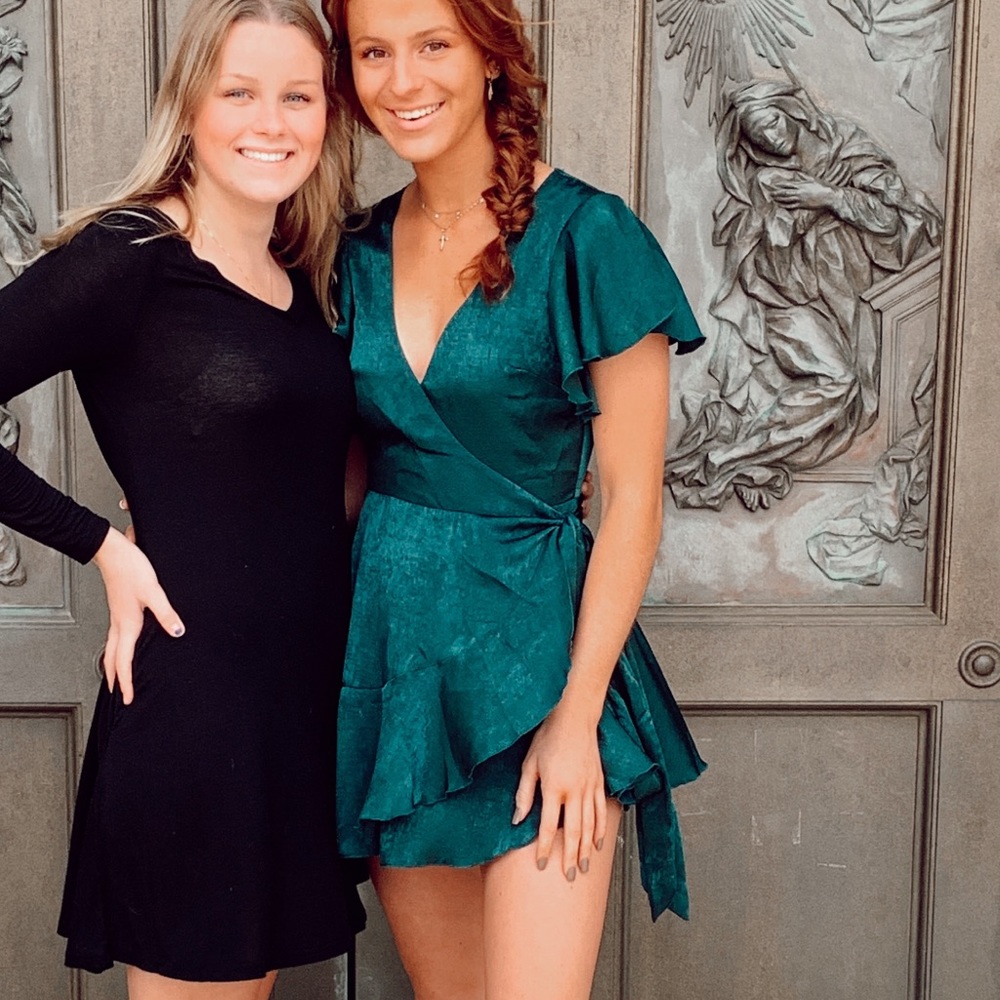 Green Dress from Lucy in The Sky - Size M